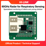 HLK-LD6002H 60G infant respiratory and heartbeat detection radar module non-contact intelligent monitoring young child